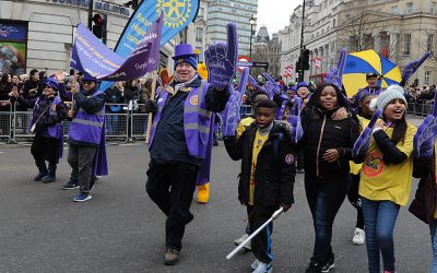 rotary london new year's day parade